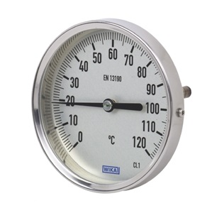 Биметаллический термометр Тип А50.20 оцинкованная сталь стандартное исполнение 