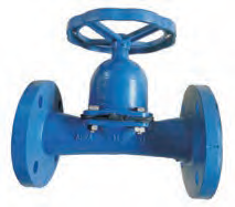 Диафрагменный (мембранный) вентиль ABRA-M8(X)FB GGG50. DN50-200